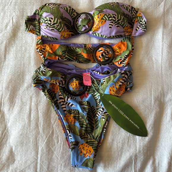 FARM Rio Tropical Print One Piece - Picture 6 of 10